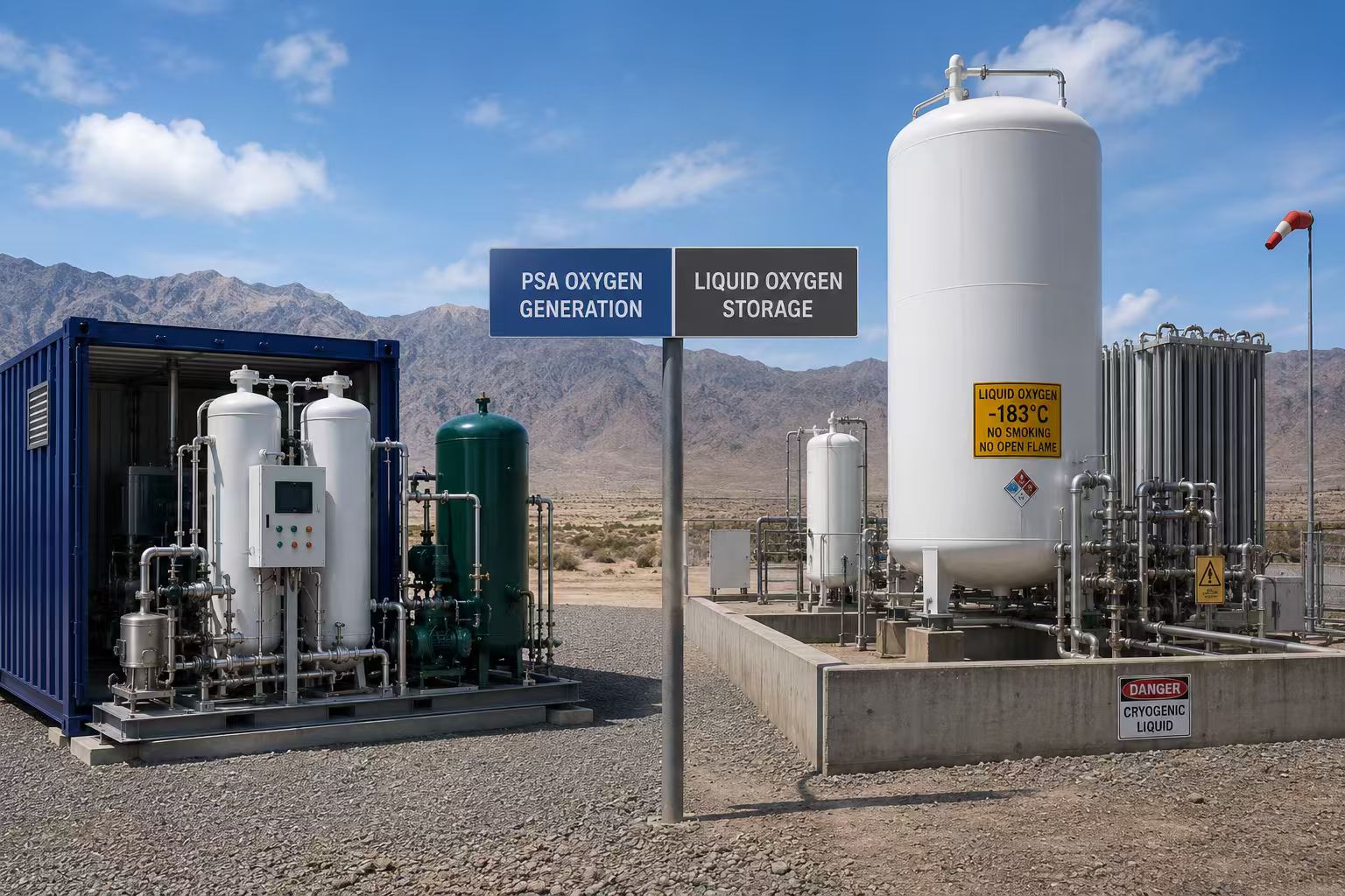 PSA Oxygen Generation vs Liquid Oxygen Storage for Remote Industrial Sites PSA Oxygen Generation vs Liquid Oxygen Storage for Remote Industrial Sites